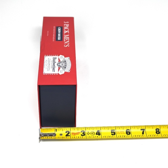 Budweiser Men's Crew Socks Size 10-13, 3 Pack - New - Picture 6 of 7